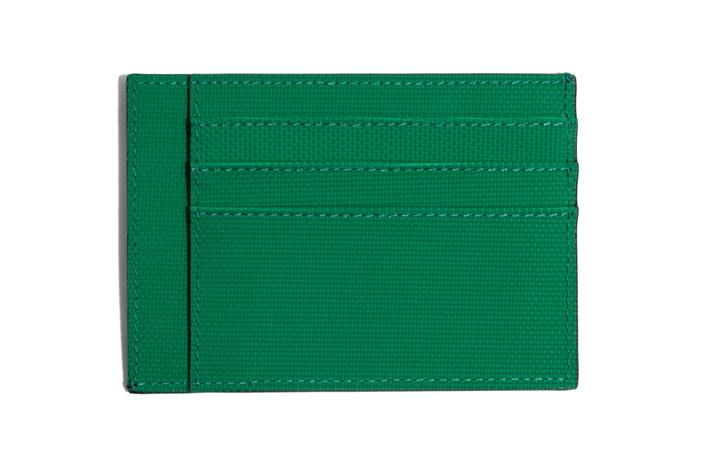 Simple card holder 100% rubber green/blue