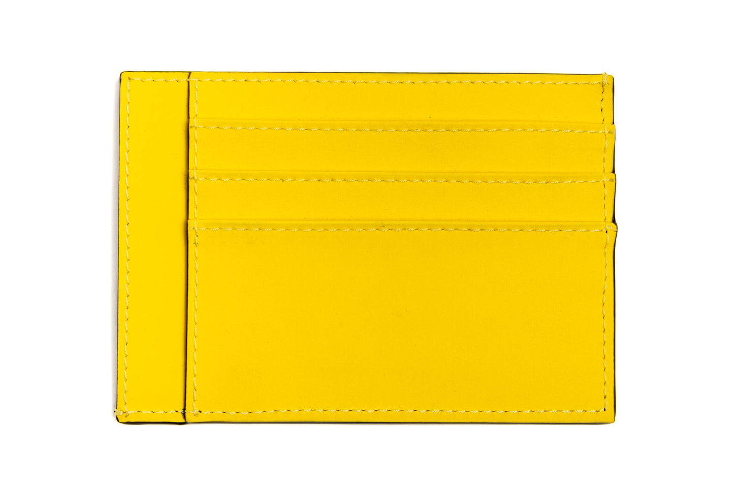 Simple card holder 100% rubber two-tone black/yellow