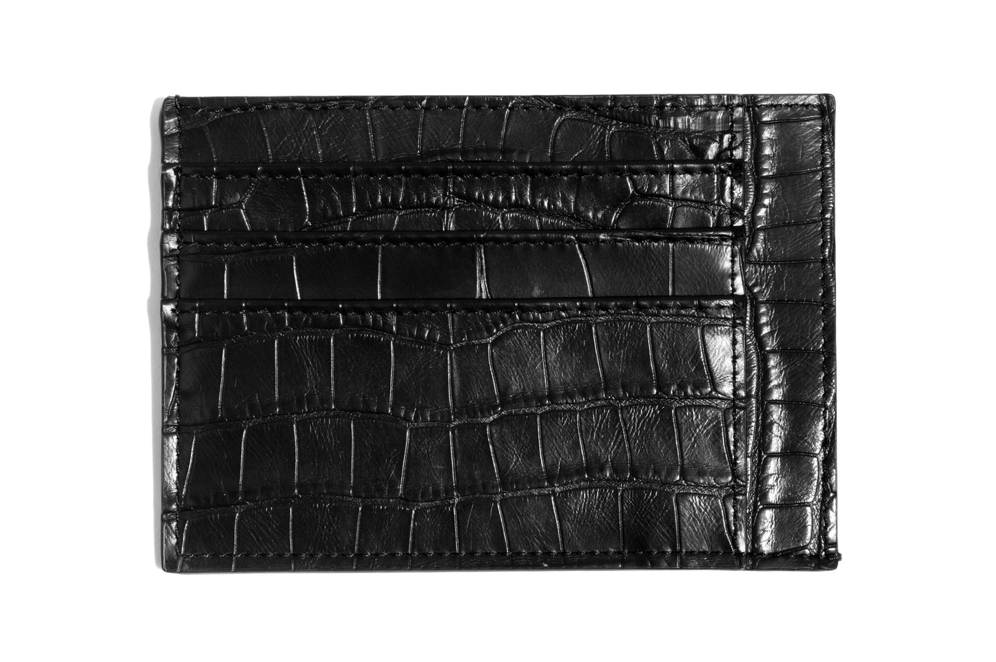 Simple card holder 100% rubber two-tone black/yellow