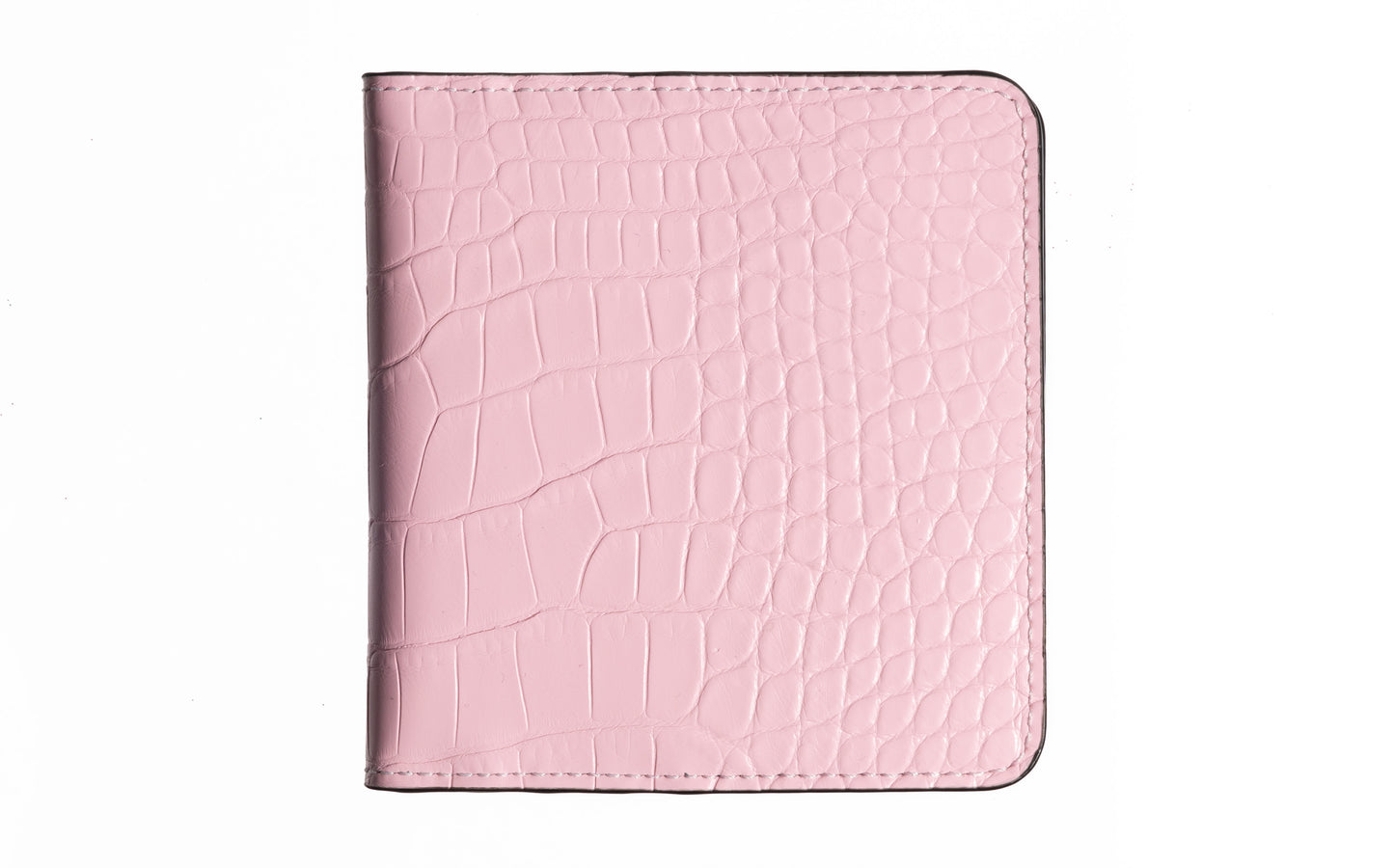 Porte-carte double 100% caoutchouc bicolore rose/bleu