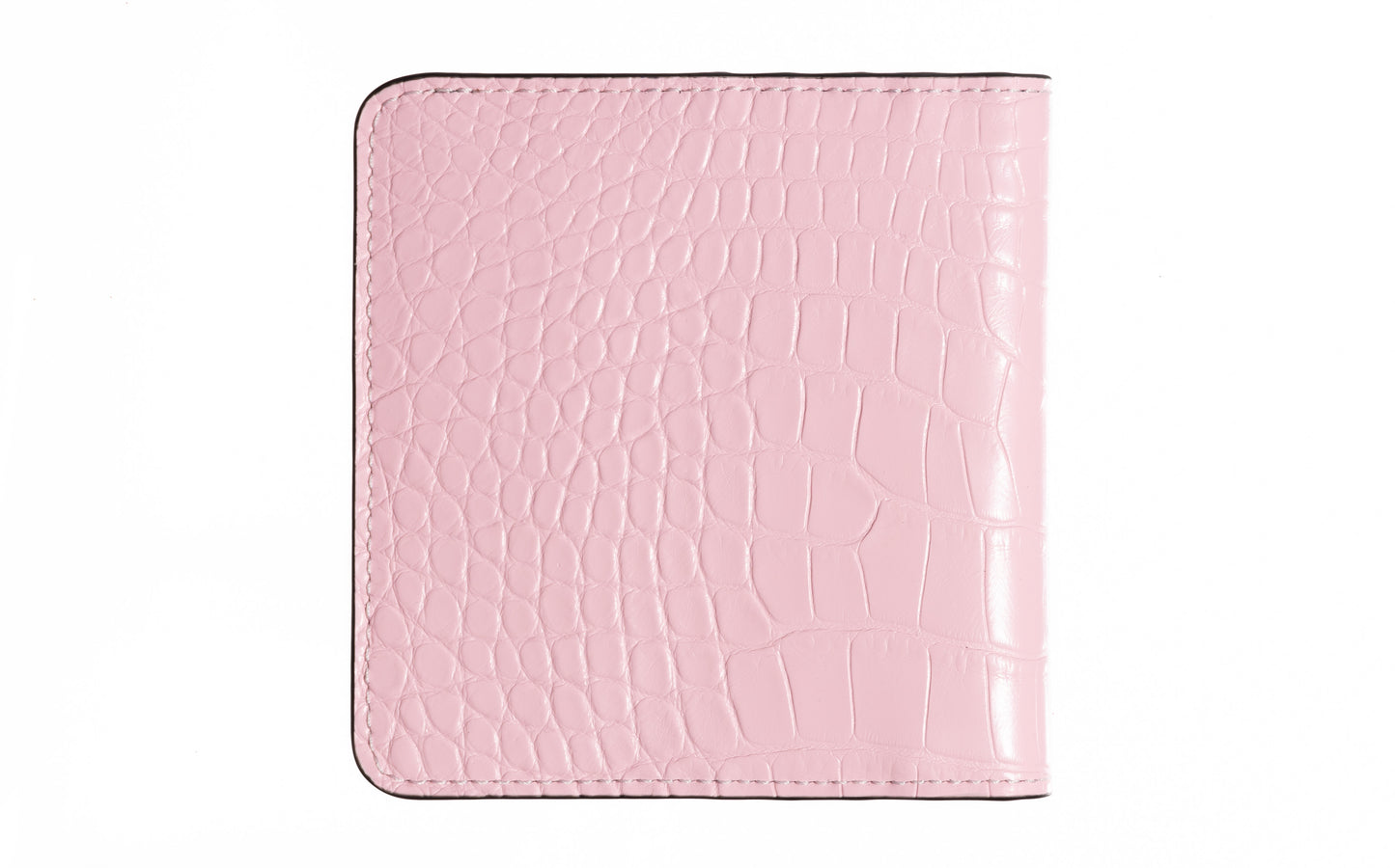 Porte-carte double 100% caoutchouc bicolore rose/bleu