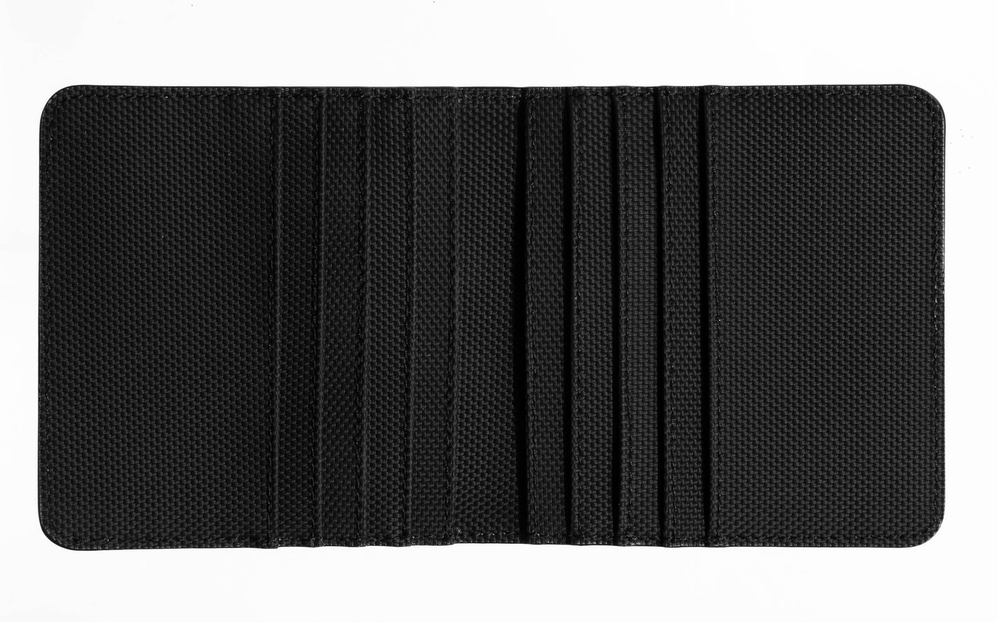 Double card holder 100% rubber two-tone orange/black