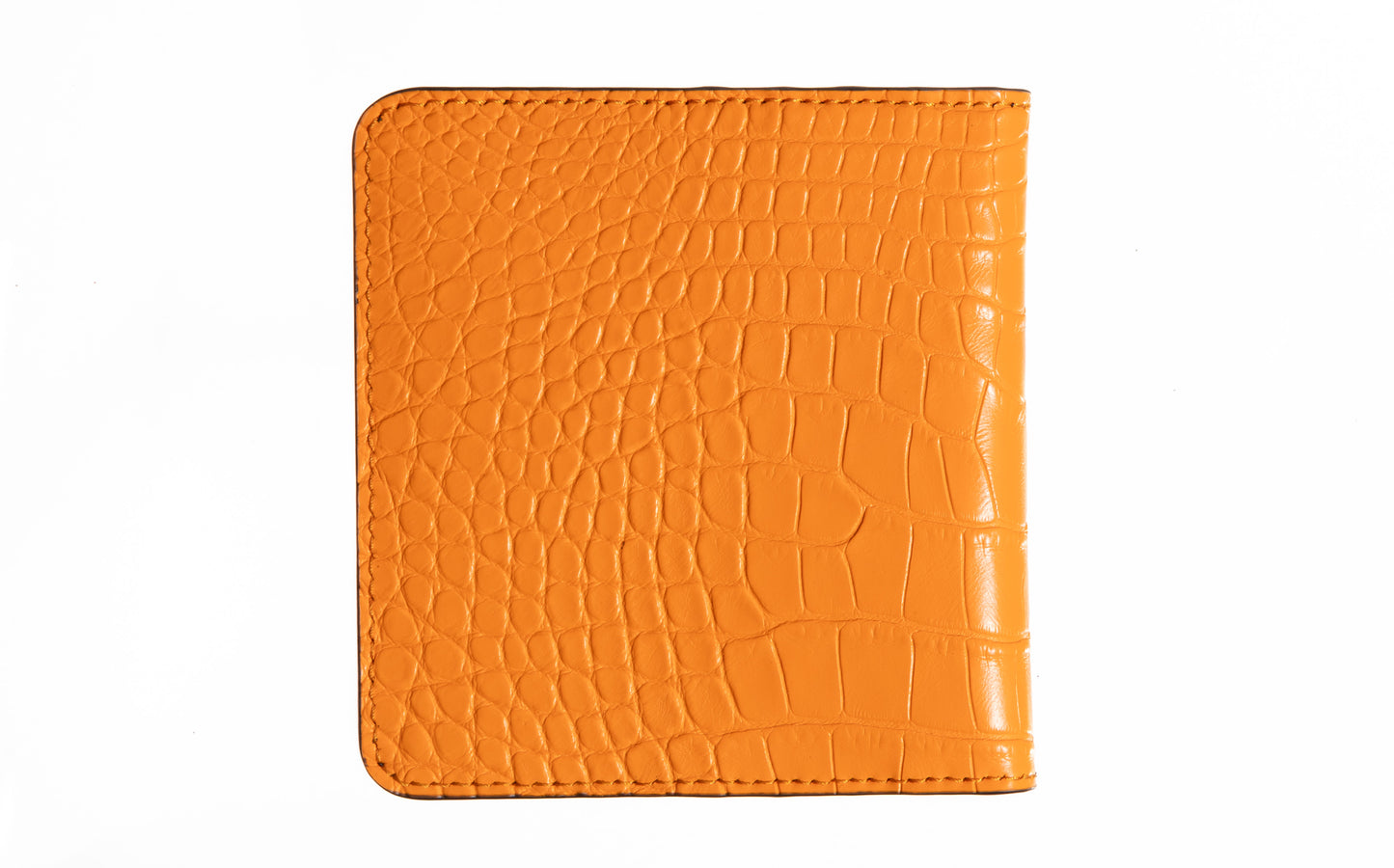 Double card holder 100% rubber two-tone orange/black