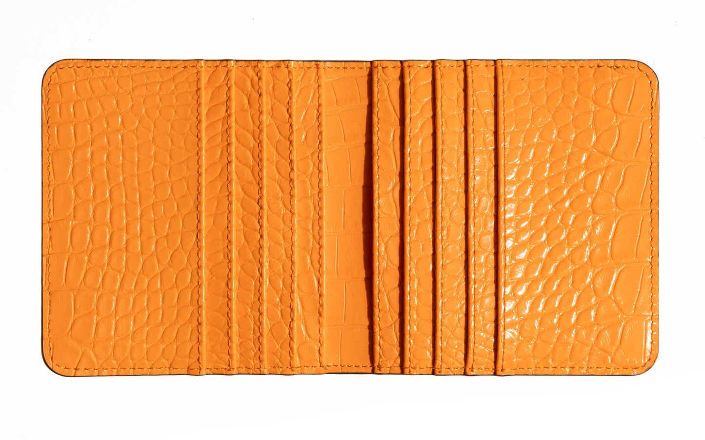 Double card holder 100% rubber two-tone Blue/orange