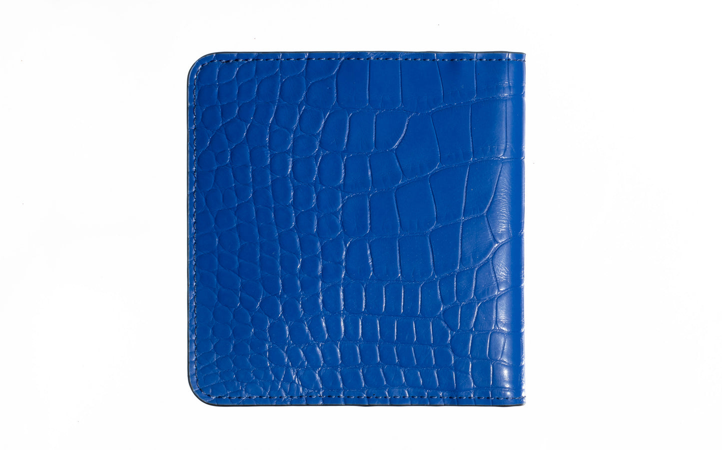 Double card holder 100% rubber two-tone Blue/orange