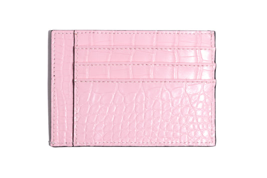 Simple card holder 100% pink rubber